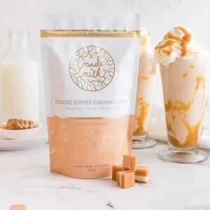 Made to Milk Toffee Caramel Lactation Latte