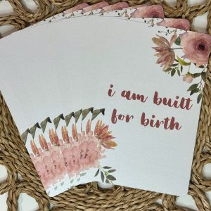 Birthing Affirmation Cards