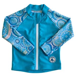 LITTLE E & CO Long Sleeve Children’s Rashie- Called Home to the Ocean Size 0