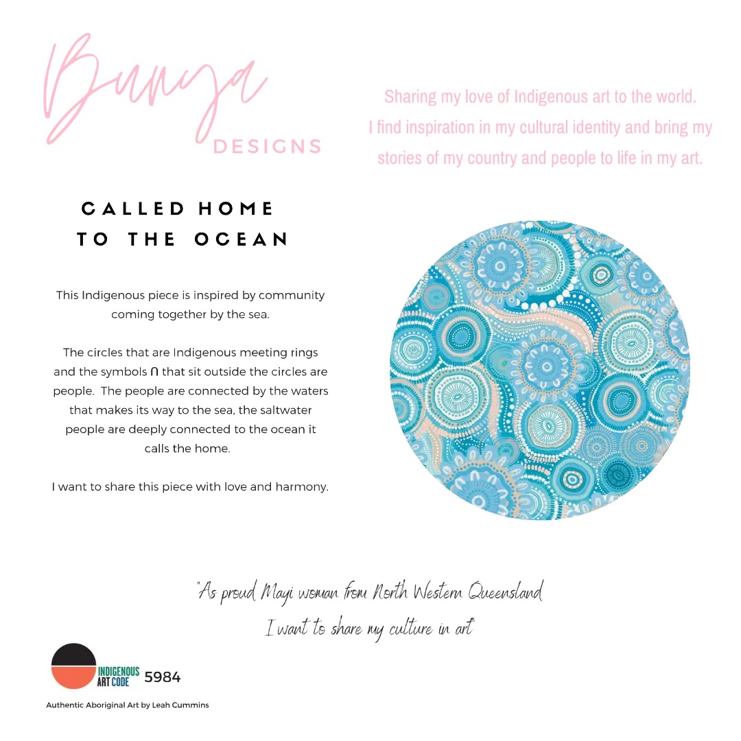 LITTLE E & CO Long Sleeve Children’s Rashie- Called Home to the Ocean Size 000 - Image 5