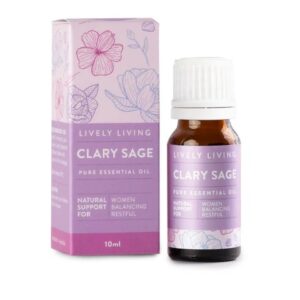 Lively Living Clary Sage French - Pure Essential Oil 10ml