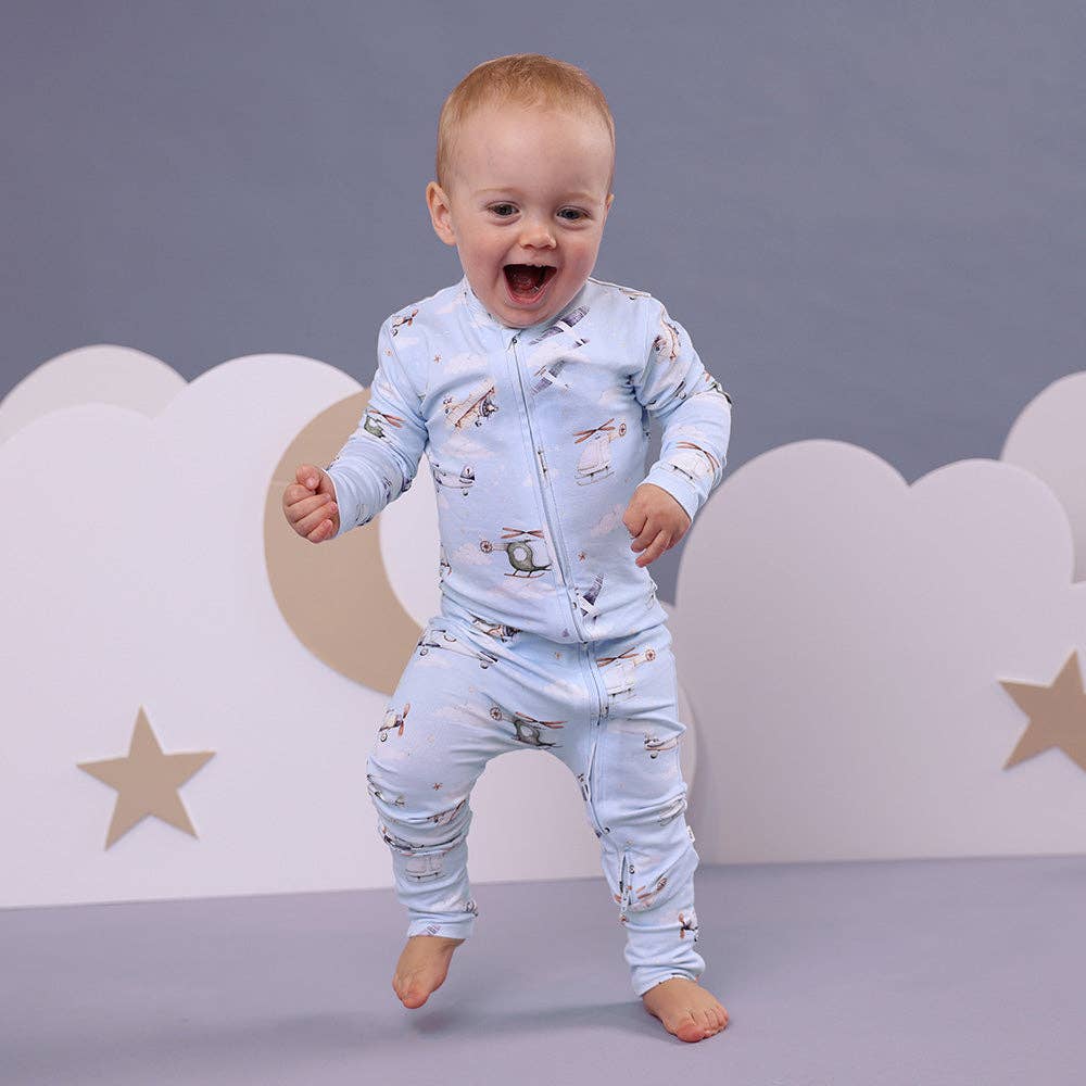 Taking Flight Organic Snugglesuit Convertible Romper